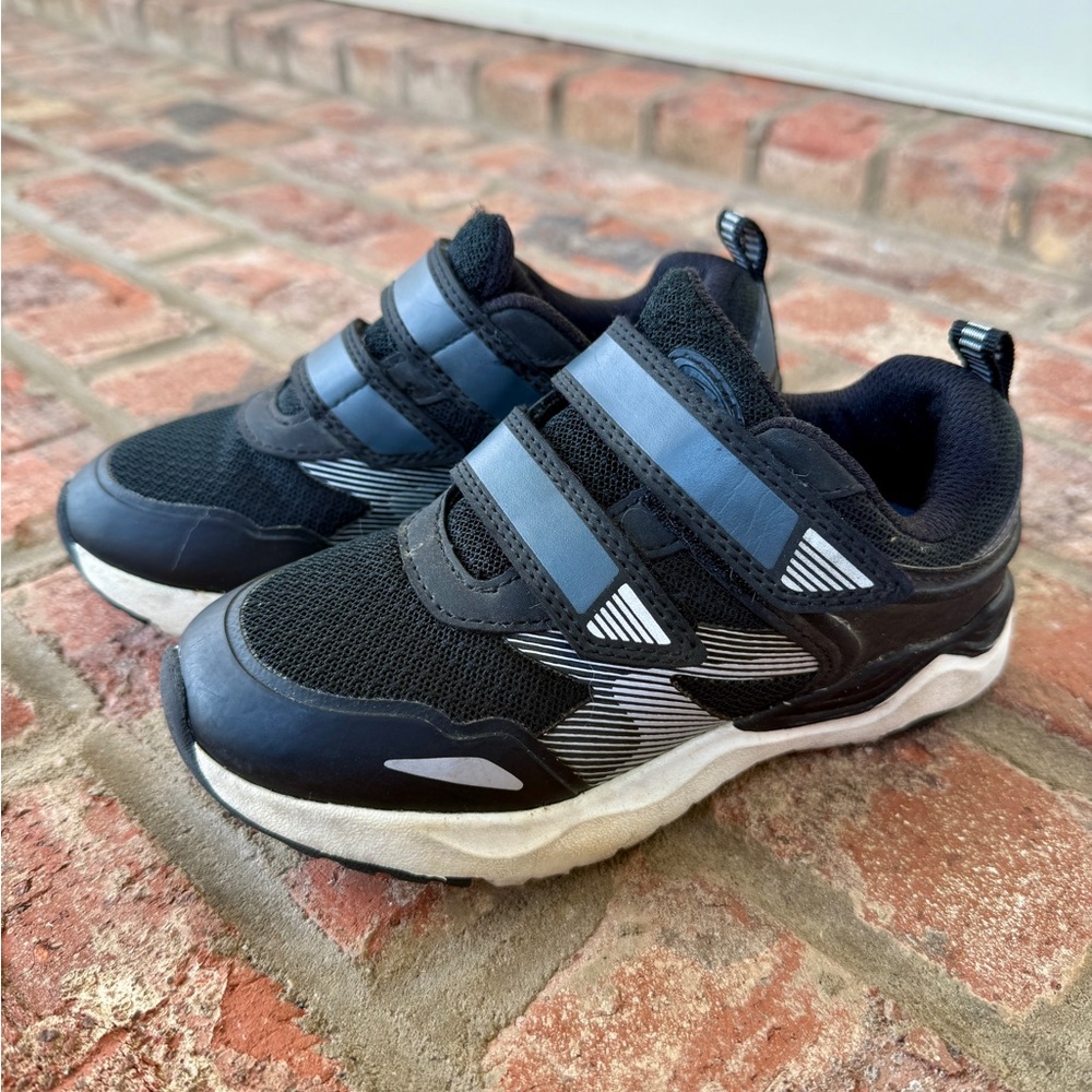 Kids Black and Gray Sneakers
